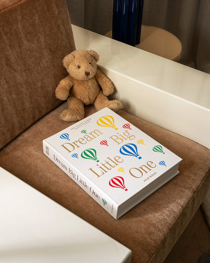 „Dream Big Little One fotoalbumas ant staliuko, dovanos idėja vaikui ar krikštynoms“